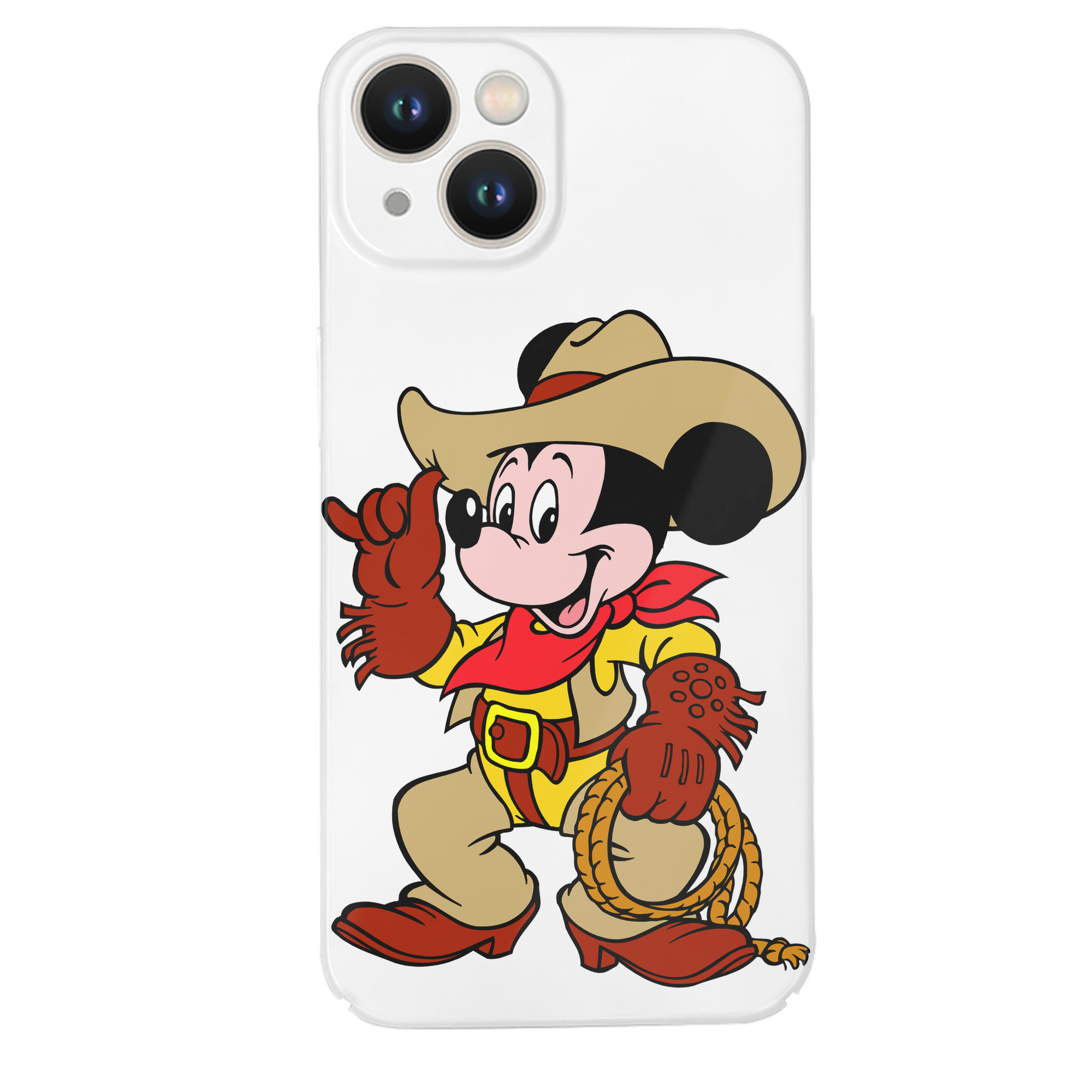 （画像用） ミッキーマウス Mickey Mouse 【iPhone 14シリーズ対応】ハードケース